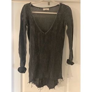 Gilded Intent Open Knit Sweater
